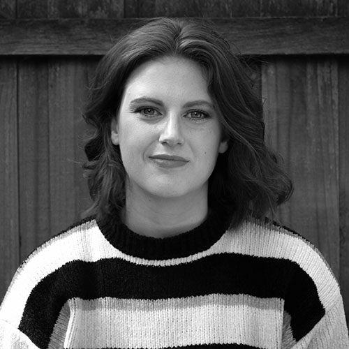 Headshot B&W square